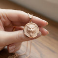 Load image into Gallery viewer, Gold Tiger Pendant - Engravable
