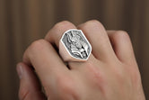 Egyptian God Sterling Silver Men Jewelry