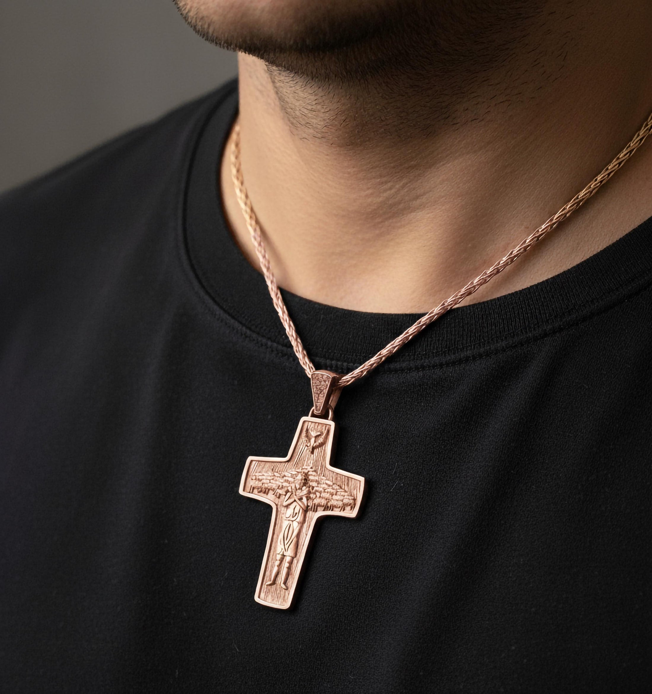Pope Francis Good Shepherd Cross