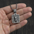 Load image into Gallery viewer, Jesus Christ IC XC NIKA Pendant – 925 Silver Orthodox Cross Necklace, Byzantine Christian Protection Jewelry
