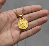 Templar Knight Pendant – 925 Silver Crusader Shield Necklace, Medieval Christian Warrior Jewelry for Men