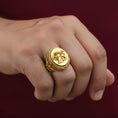 Bild in Galerie-Betrachter laden, Lion and Sun Ring
