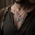 Load image into Gallery viewer, Huginn and Muninn Pendant
