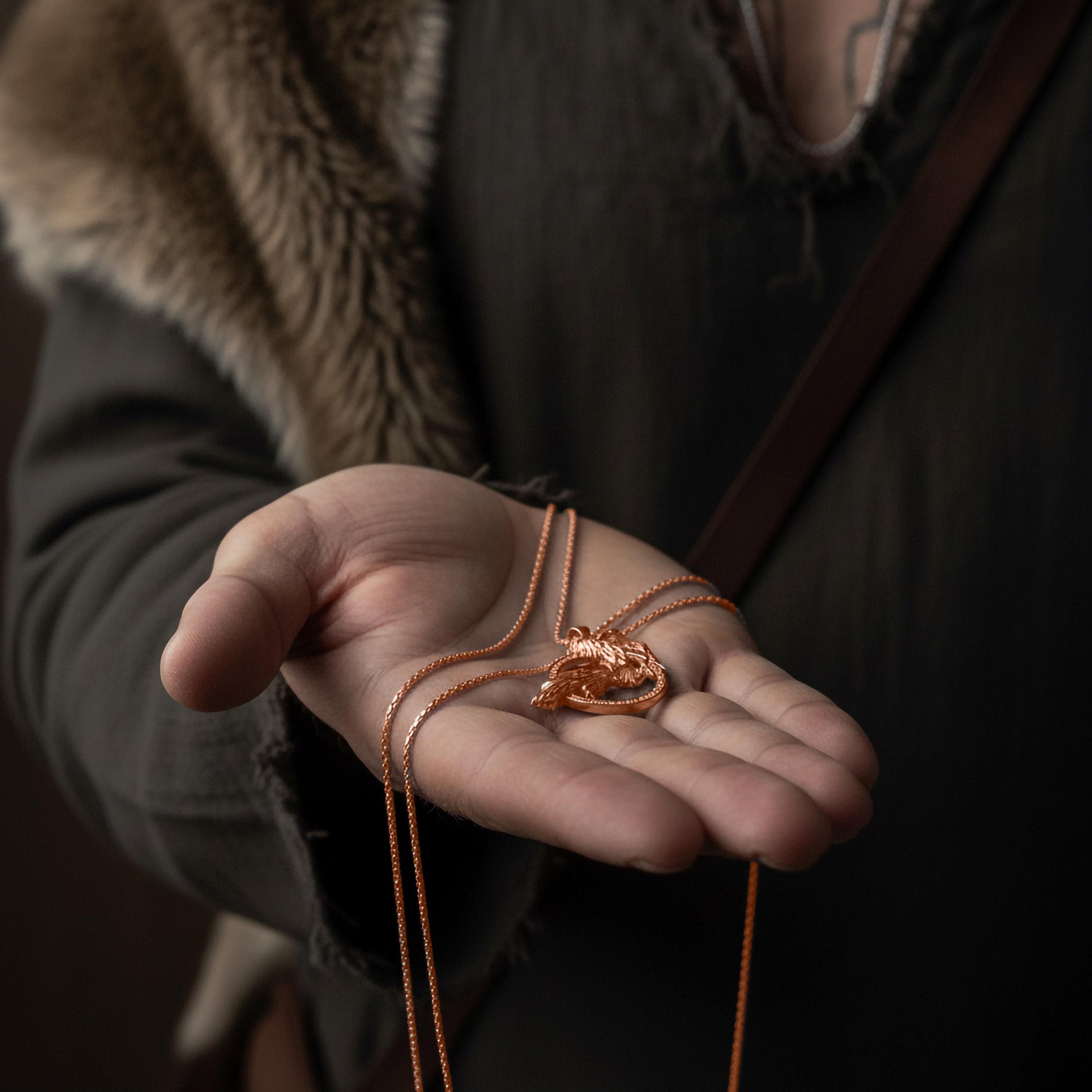 Huginn and Muninn Pendant