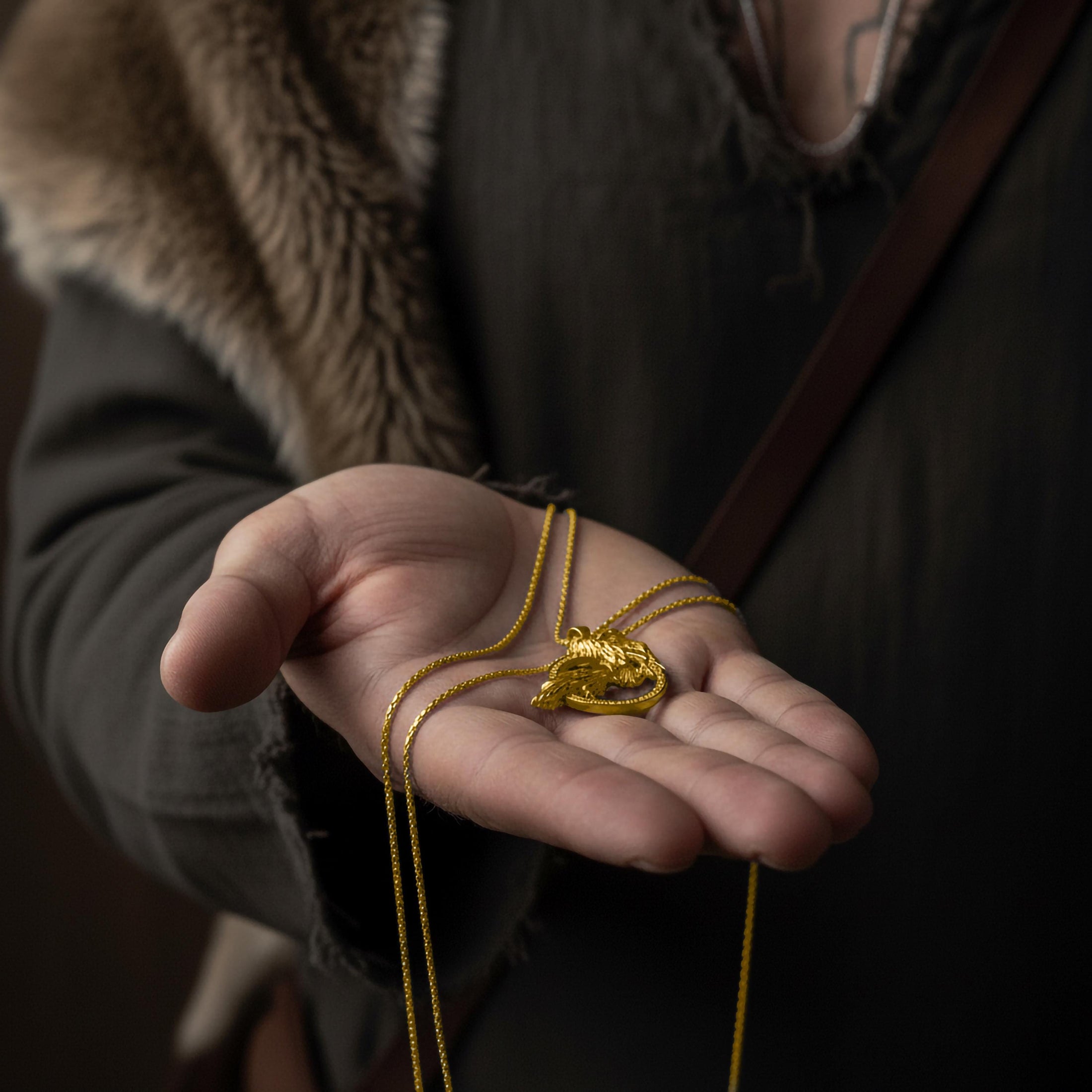 Huginn and Muninn Pendant