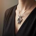 Load image into Gallery viewer, Shar Symbol Pendant – Gothic Baldur’s Gate
