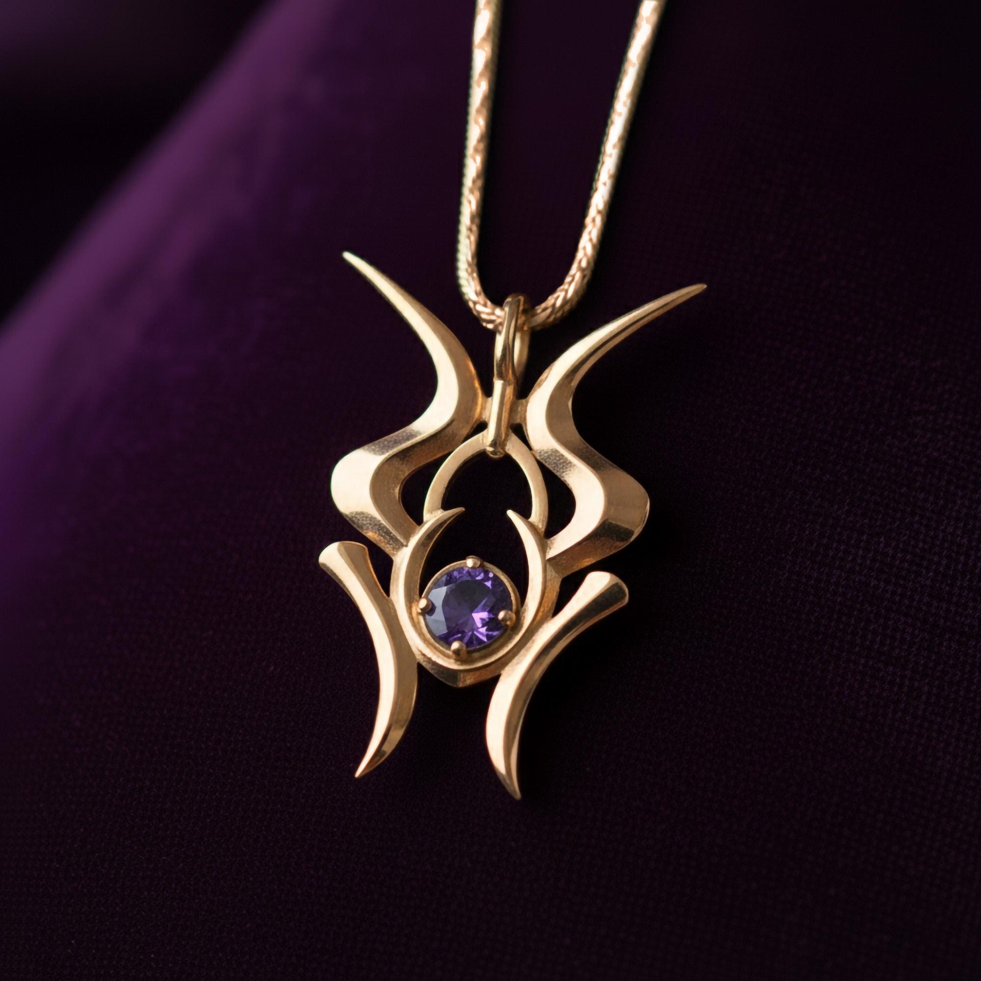 Shar Symbol Pendant – Gothic Baldur’s Gate
