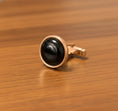 Bild in Galerie-Betrachter laden, Onyx, Lapis & Tiger’s Eye Cufflinks – 925 Silver or Gold Plated Men’s, Luxury Gemstone Pair Gift for Him
