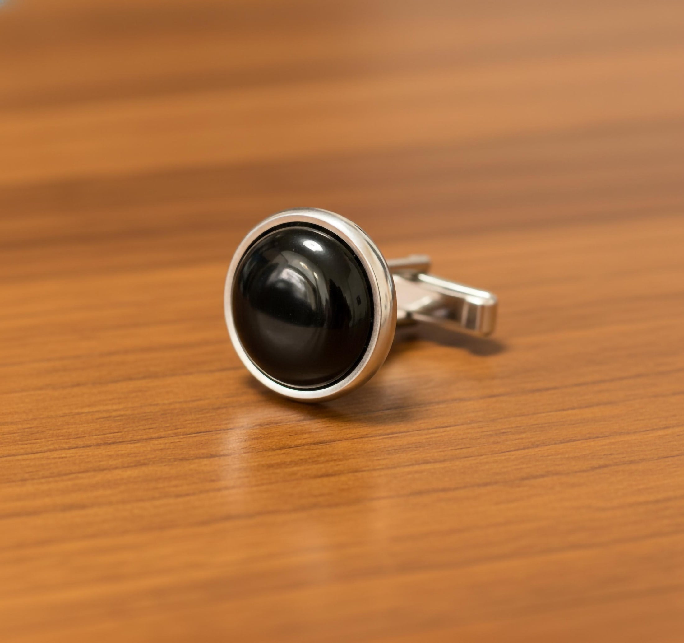 Onyx, Lapis & Tiger’s Eye Cufflinks – 925 Silver or Gold Plated Men’s, Luxury Gemstone Pair Gift for Him