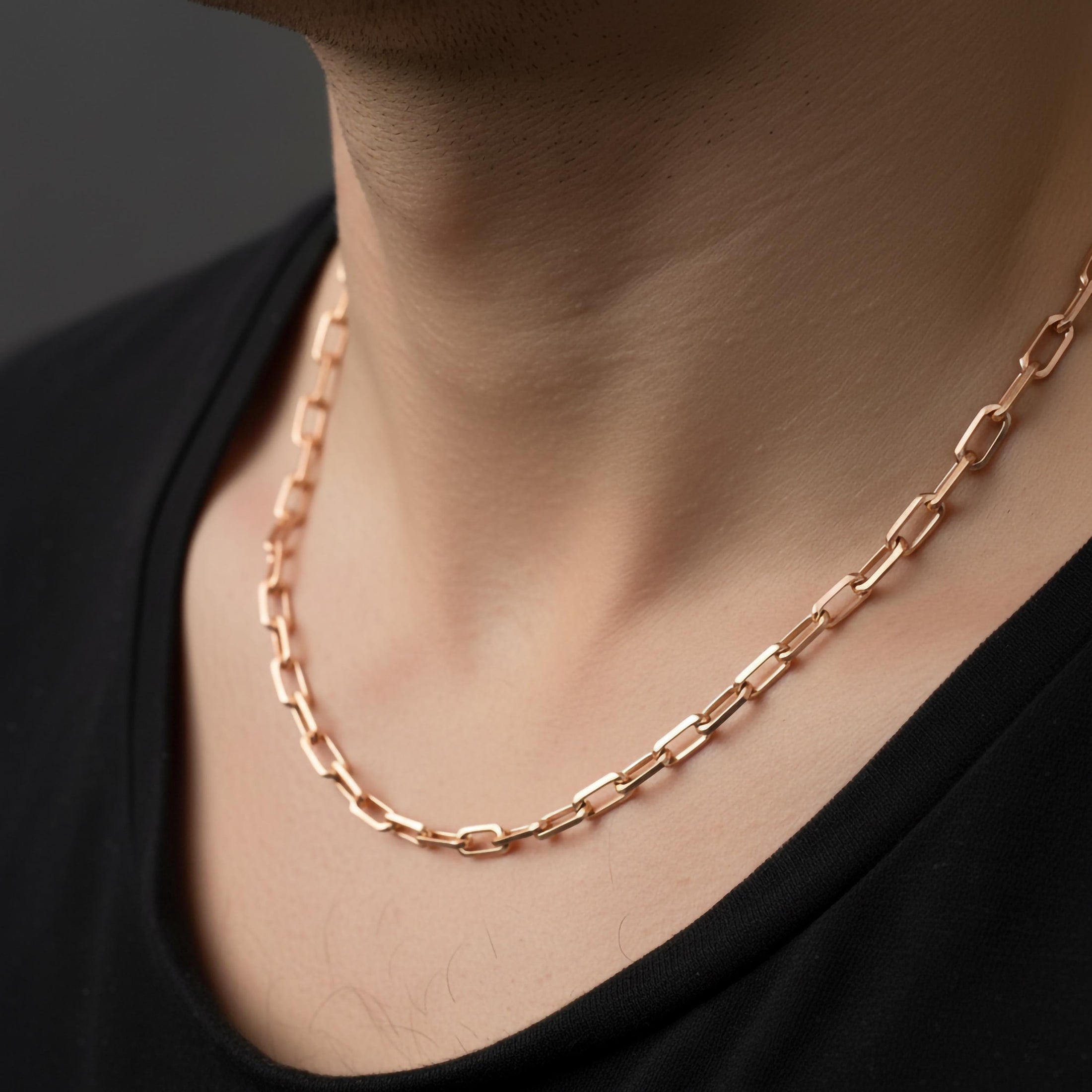 Silver Cable Link Chain