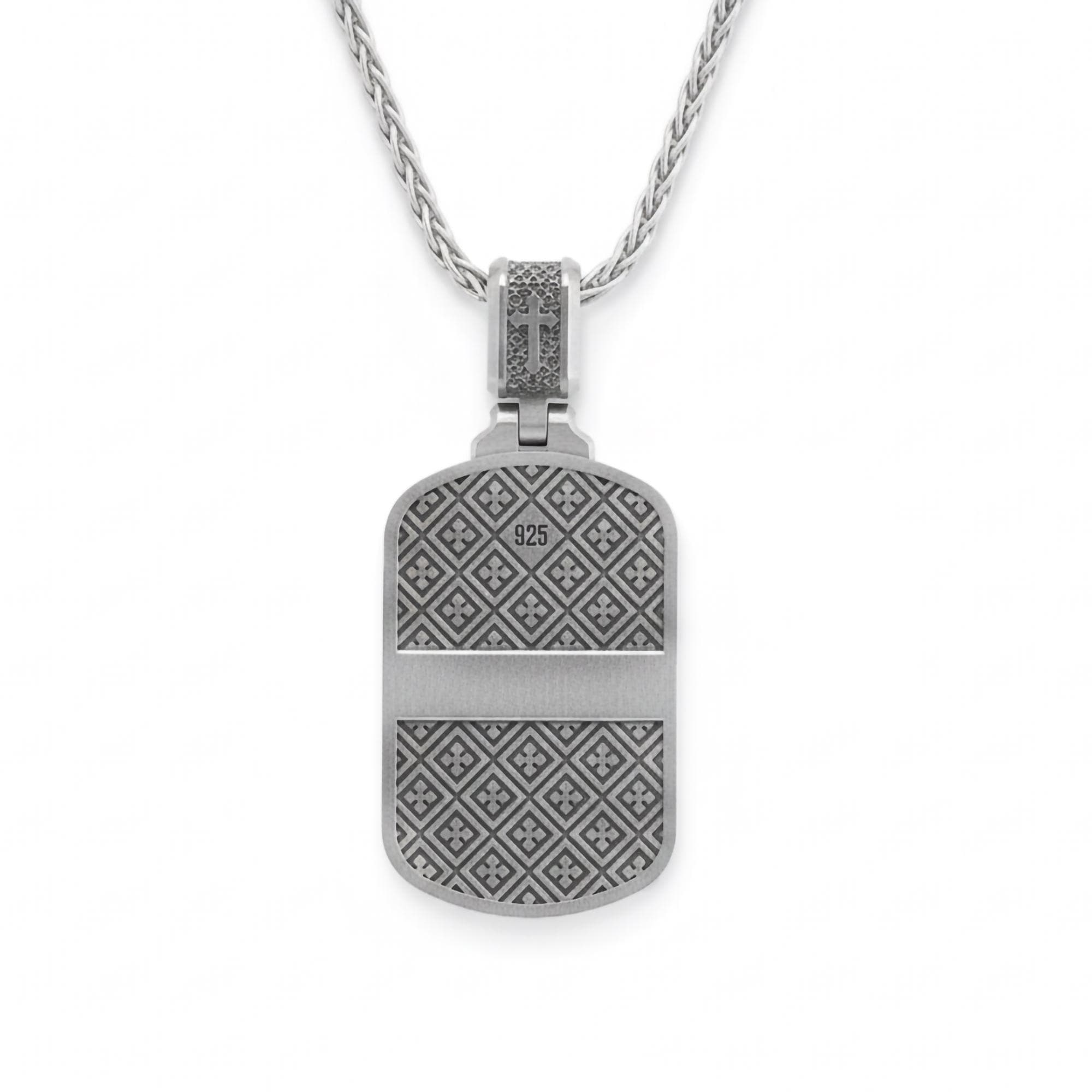 Saint Anastasia Pendant – Sterling Silver Orthodox Icon of St. Anastasia the Healer Necklace