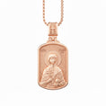 Load image into Gallery viewer, Saint Anastasia Pendant – Sterling Silver Orthodox Icon of St. Anastasia the Healer Necklace
