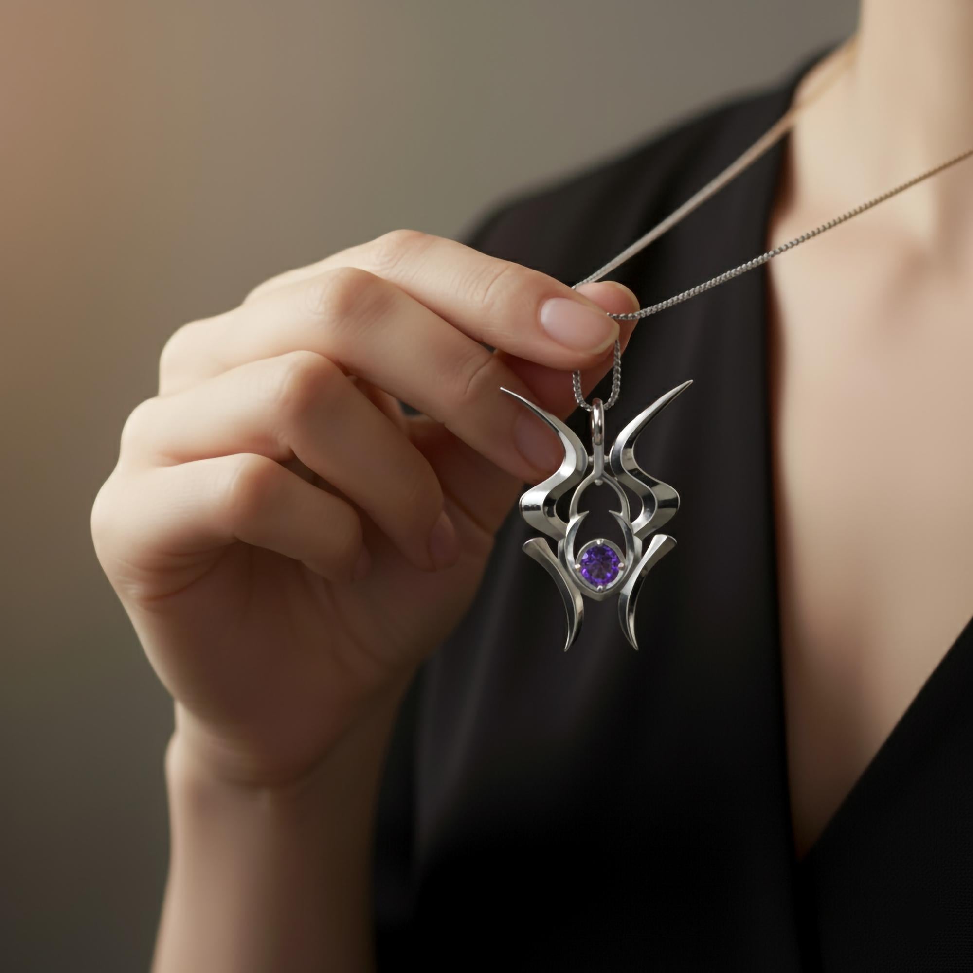 Shar Symbol Pendant – Gothic Baldur’s Gate