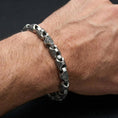 Load image into Gallery viewer, Heavy Celtic Knot Bracelet – Sterling Silver Men’s Celtic Chain Jewelry
