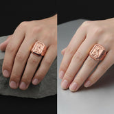 Orthodox Saint Anastasia Ring, Great Martyr Anastasia Signet Ring, Christian Men's Statement Jewelry, Unique Faith Gift
