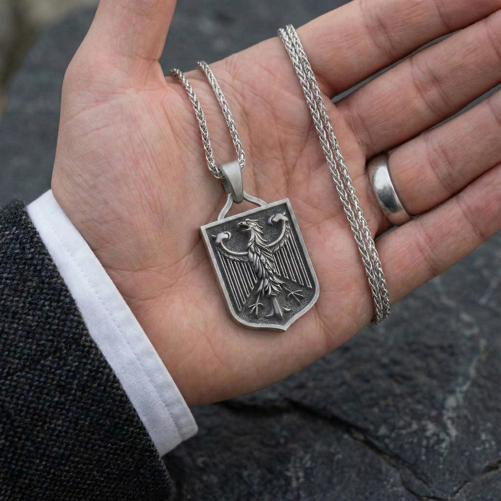 German Federal Eagle Pendant