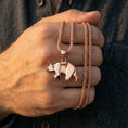 Load image into Gallery viewer, Origami Bear Pendant
