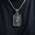 Load image into Gallery viewer, Saint Paul Pendant – Sterling Silver Dog Tag Style Engravable Christian Necklace
