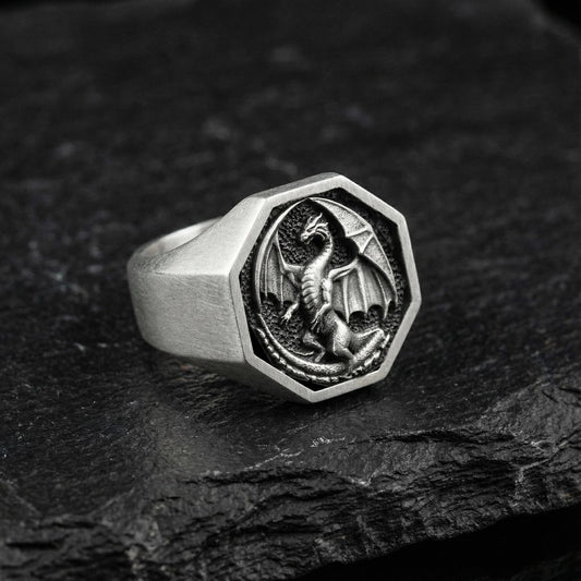 Dragon Signet Ring