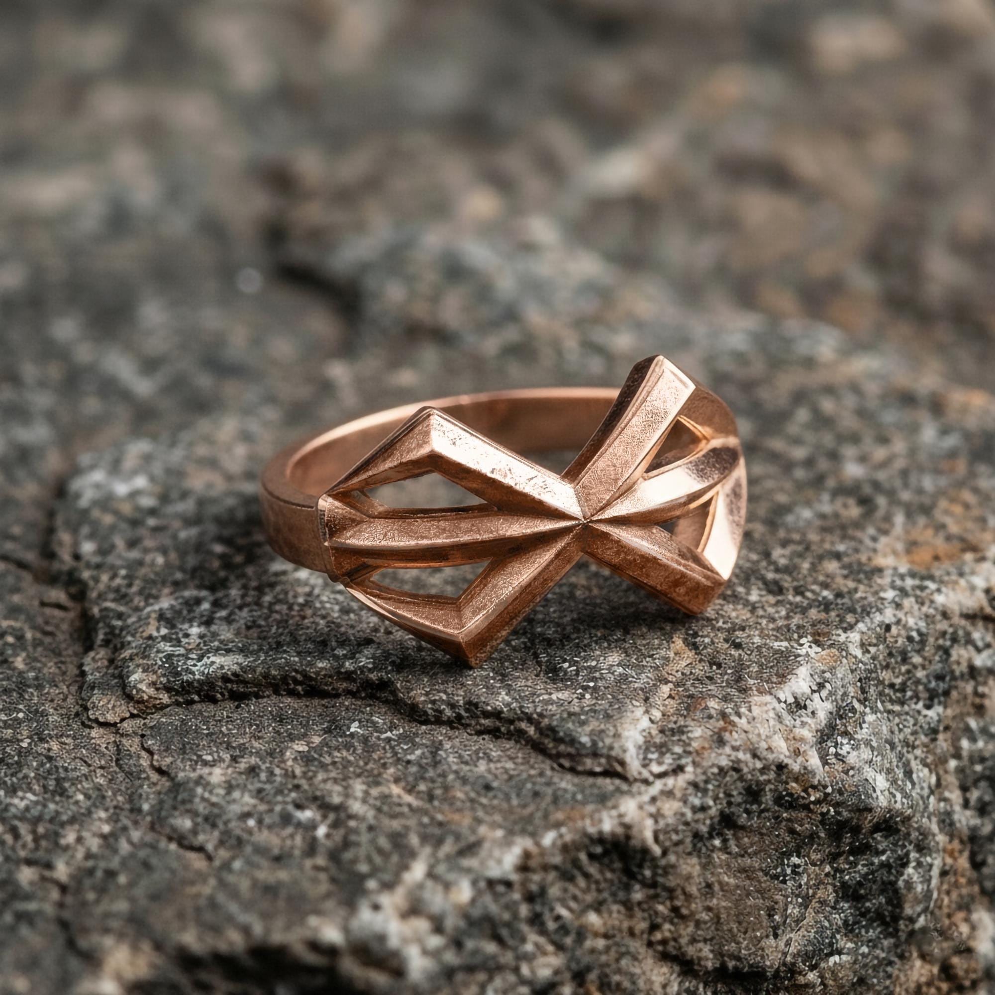 Silver Brand of Sacrifice Sigil Ring – Adjustable Dark Fantasy Band for Men, Gothic Jewelry Gift for him