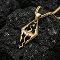 Load image into Gallery viewer, Skyrim Dragon Pendant

