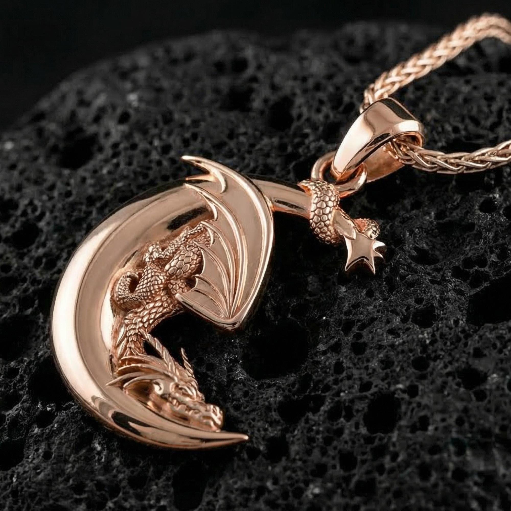 Sleeping Dragon Pendant