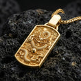Load image into Gallery viewer, Chinese Serpent Pendant
