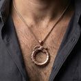 Load image into Gallery viewer, Rose gold plated finish – worn on model
