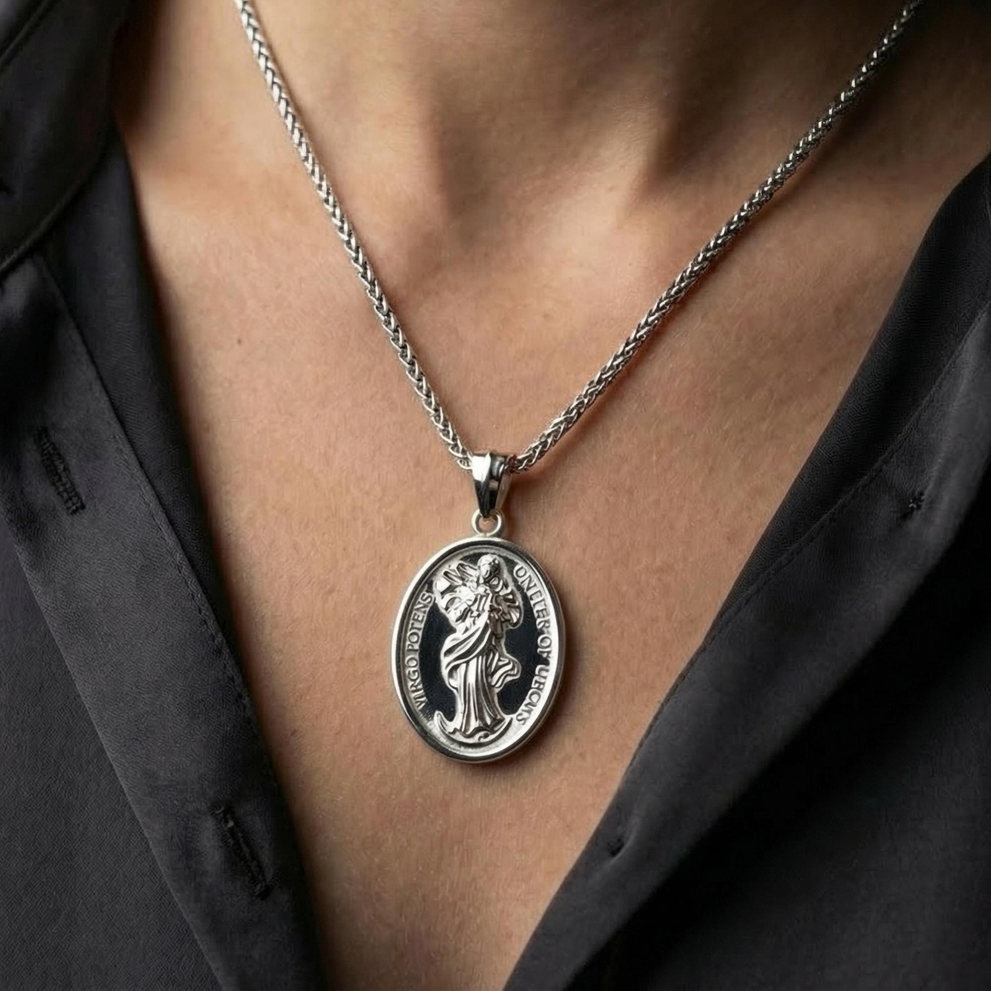 Virgin Mary Untier Of Knots Pendant