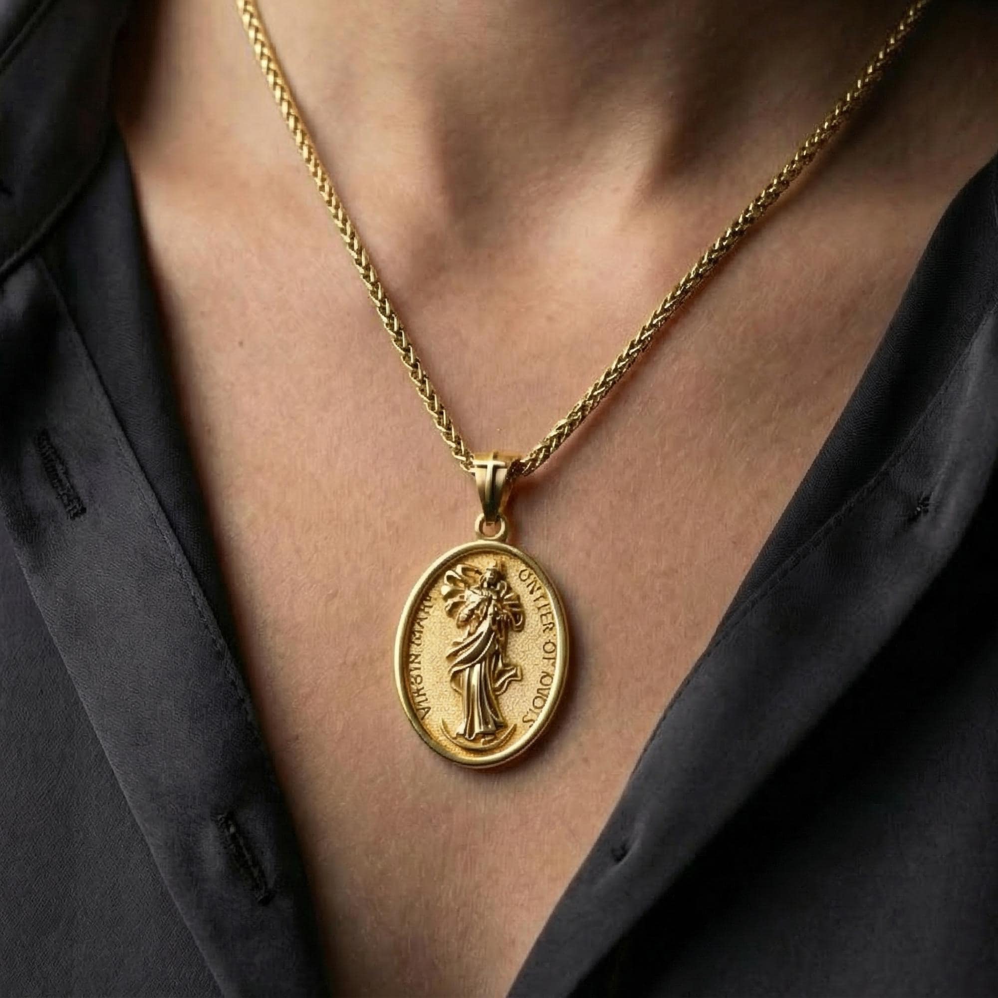 Virgin Mary Untier Of Knots Pendant