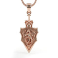 Load image into Gallery viewer, Dragon Knight Shield Pendant
