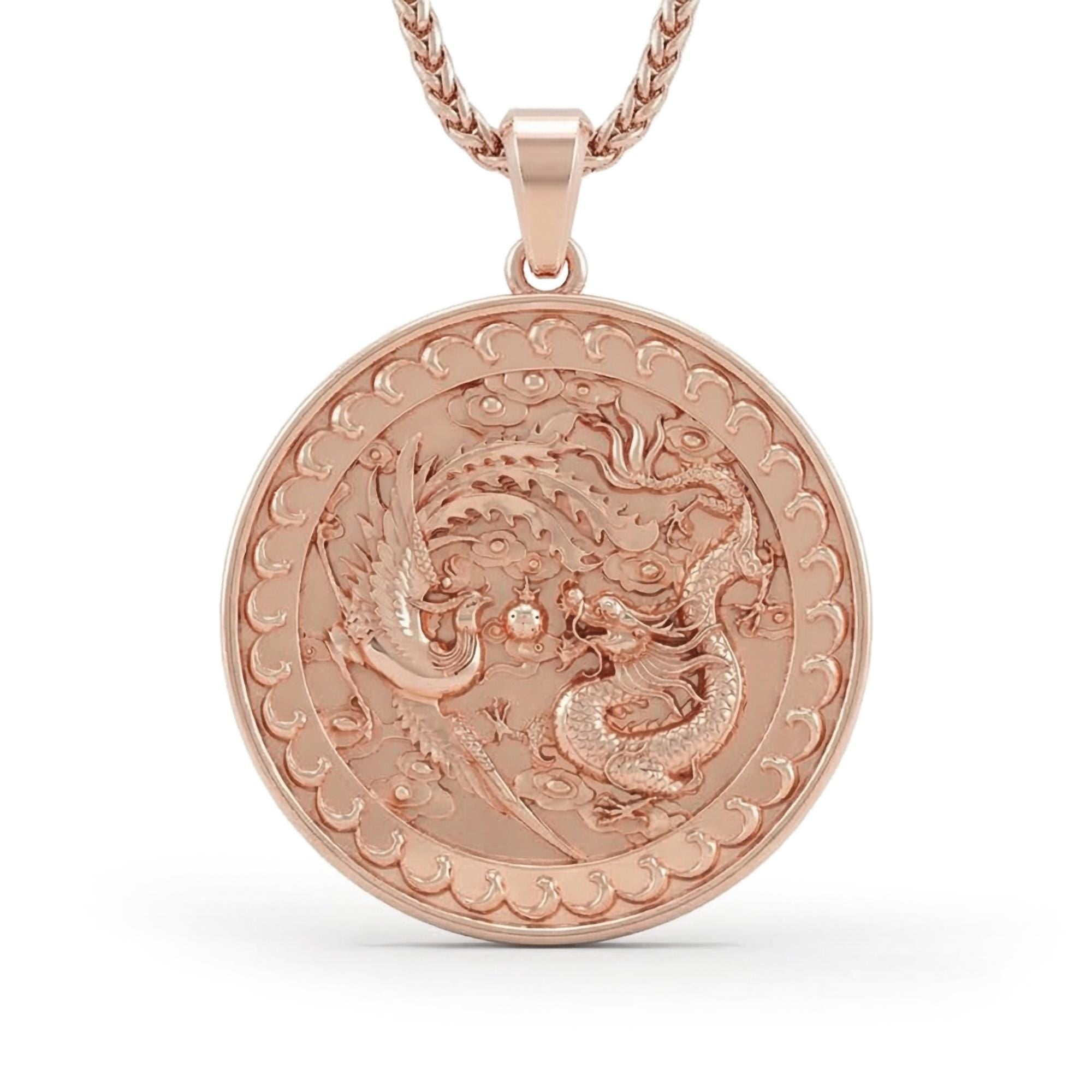 Dragon and Phoenix Pendant