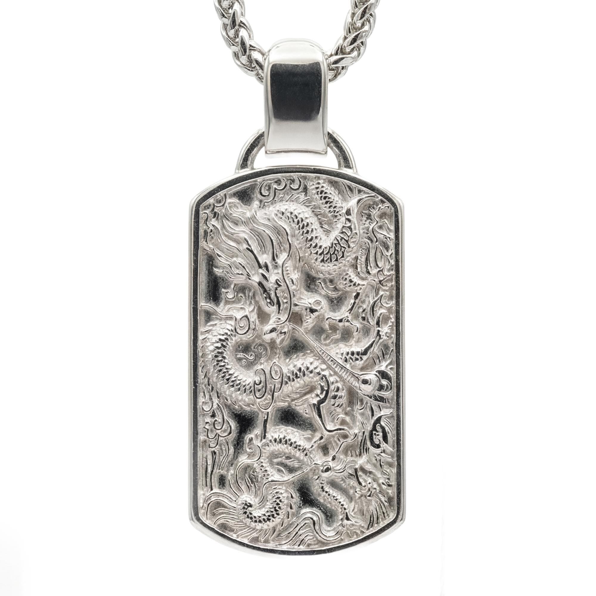Chinese Serpent Dragon Pendant