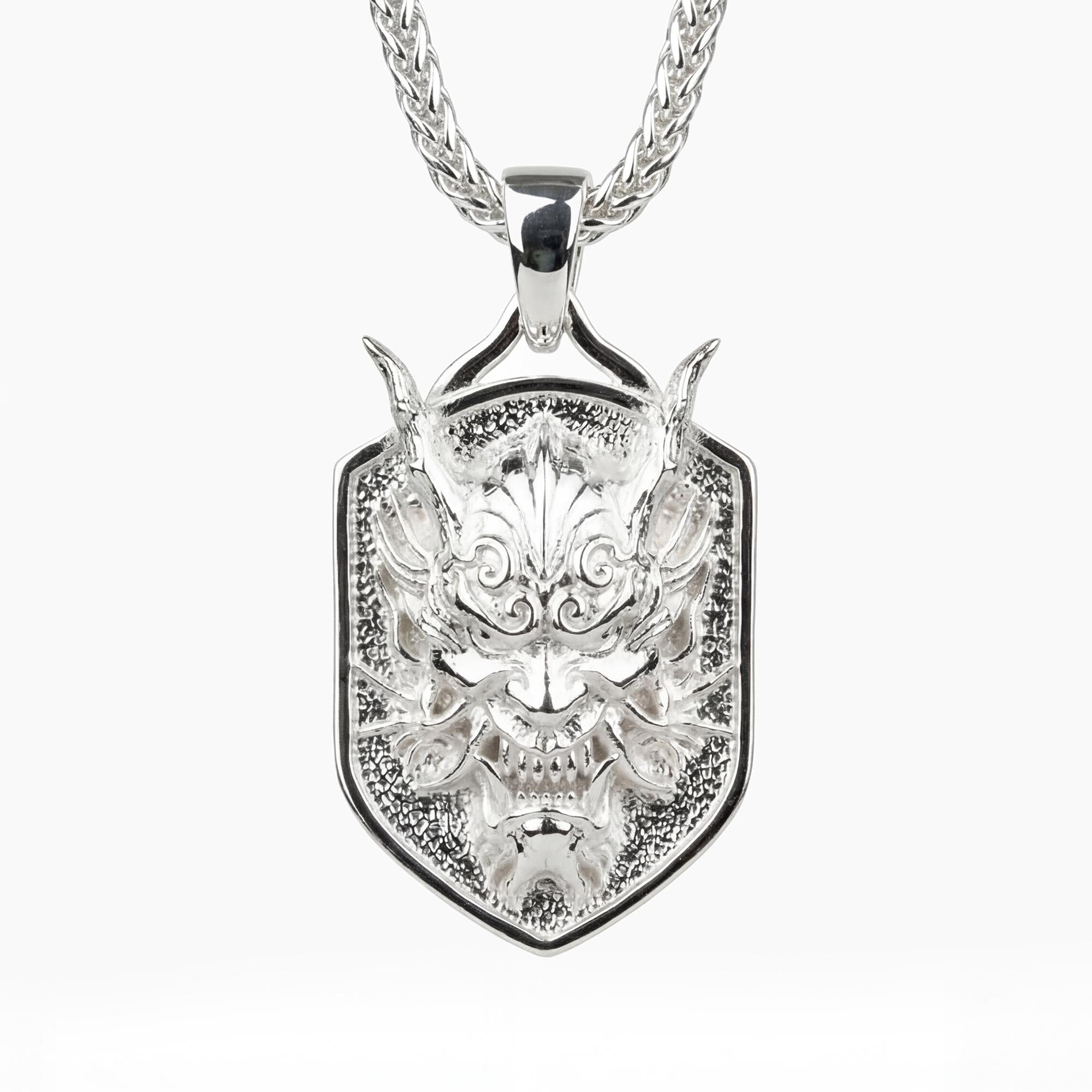 Oni Mask Pendant – Japanese Demon
