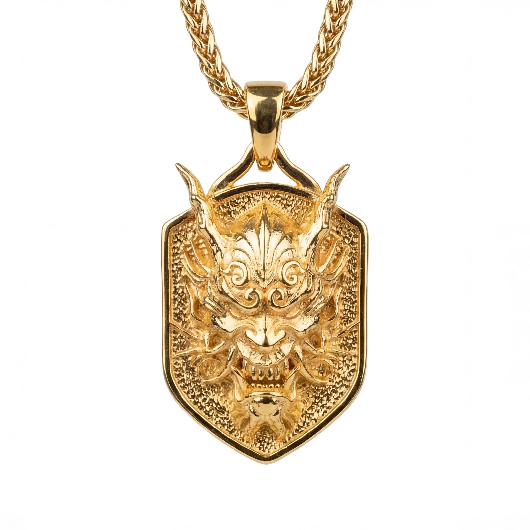 Oni Mask Pendant – Japanese Demon