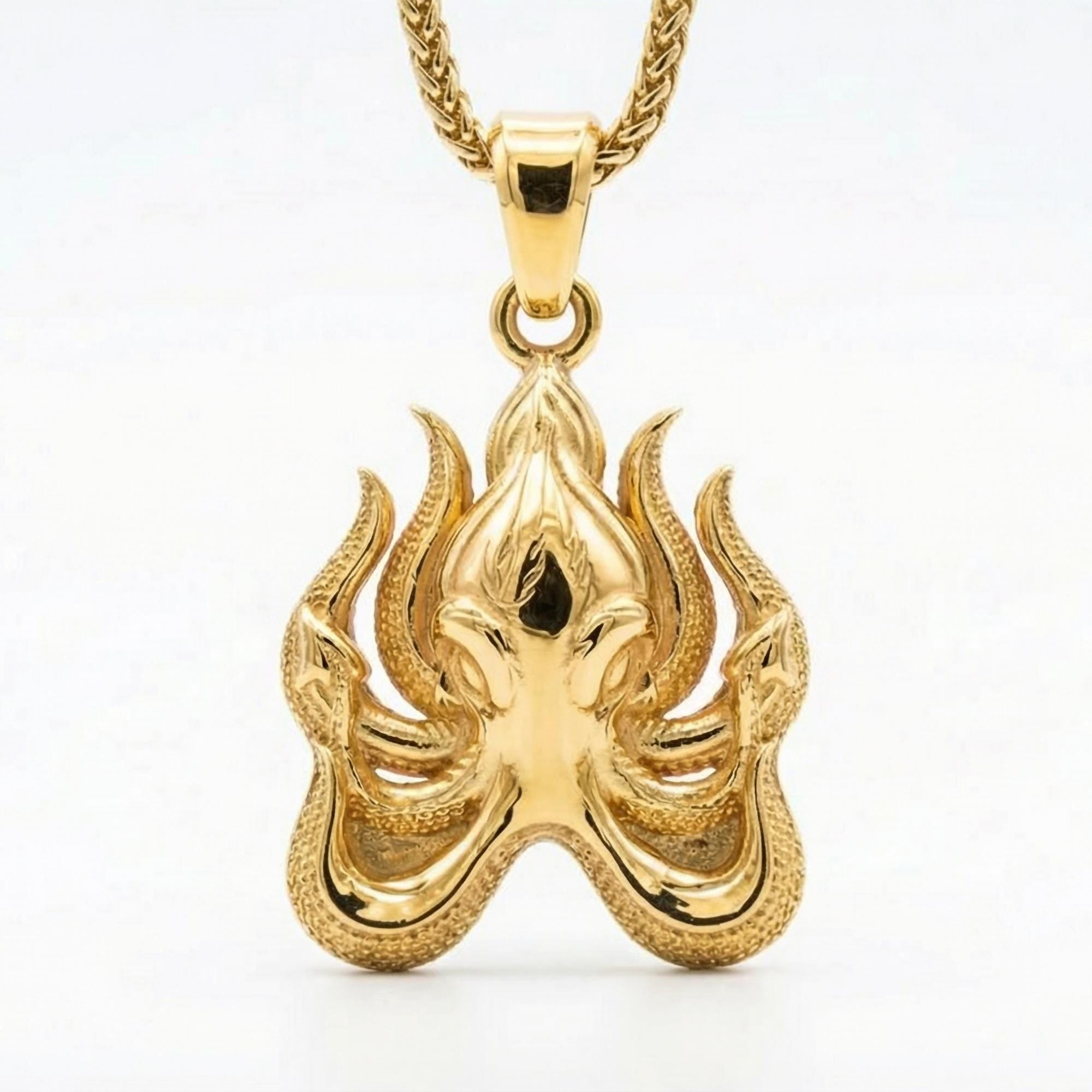 Lovecraft Octopus Pendant