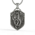 Load image into Gallery viewer, Dragon Shield Pendant
