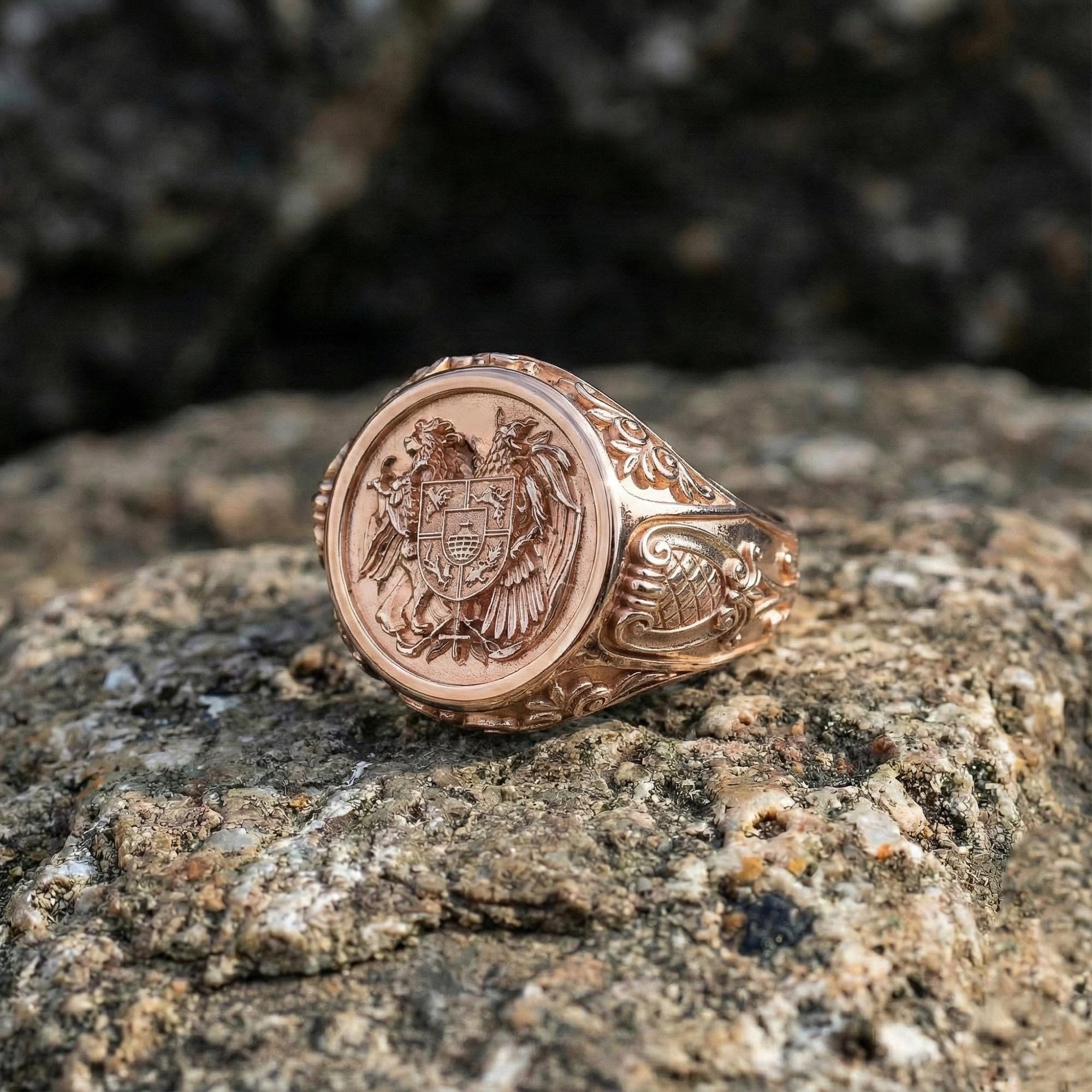 Armenian Coat of Arms Ring