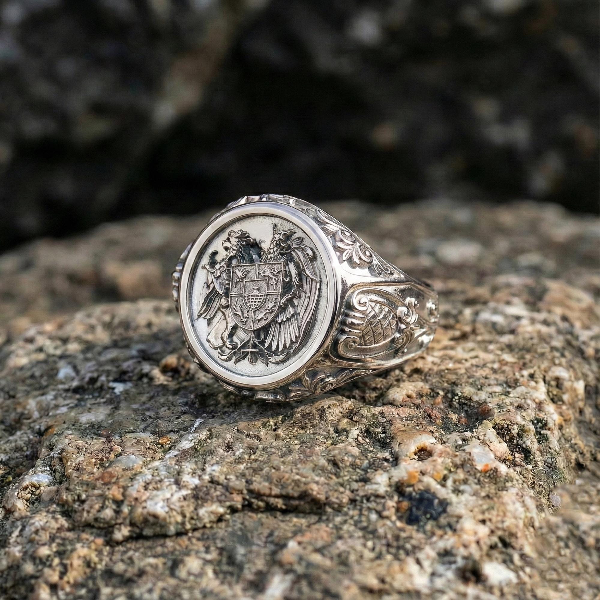 Armenian Coat of Arms Ring