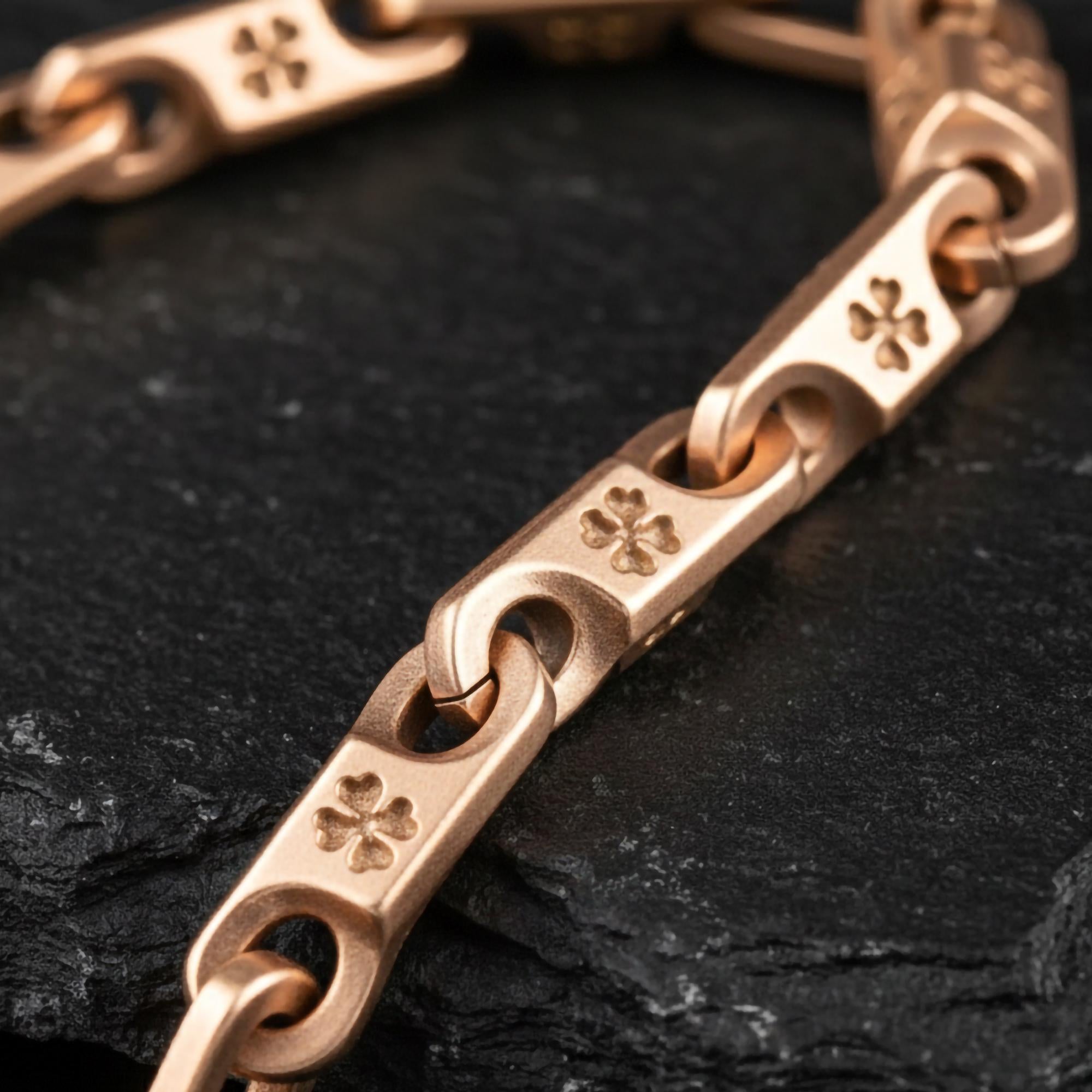 Four Leaf Clover Chain – Sterling Silver Lucky Charm Link Necklace