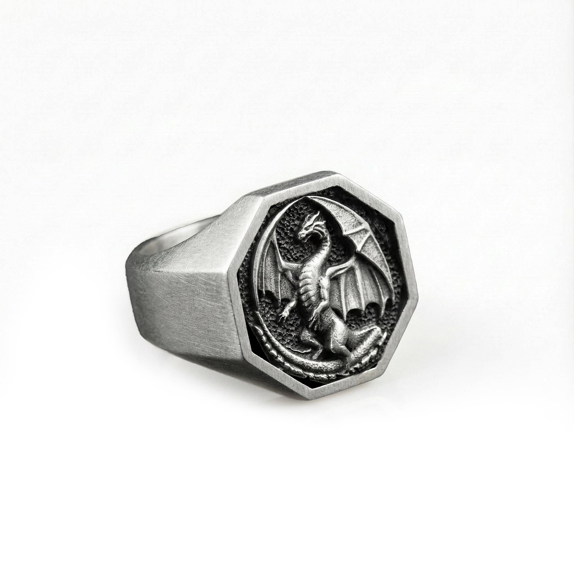 Dragon Signet Ring