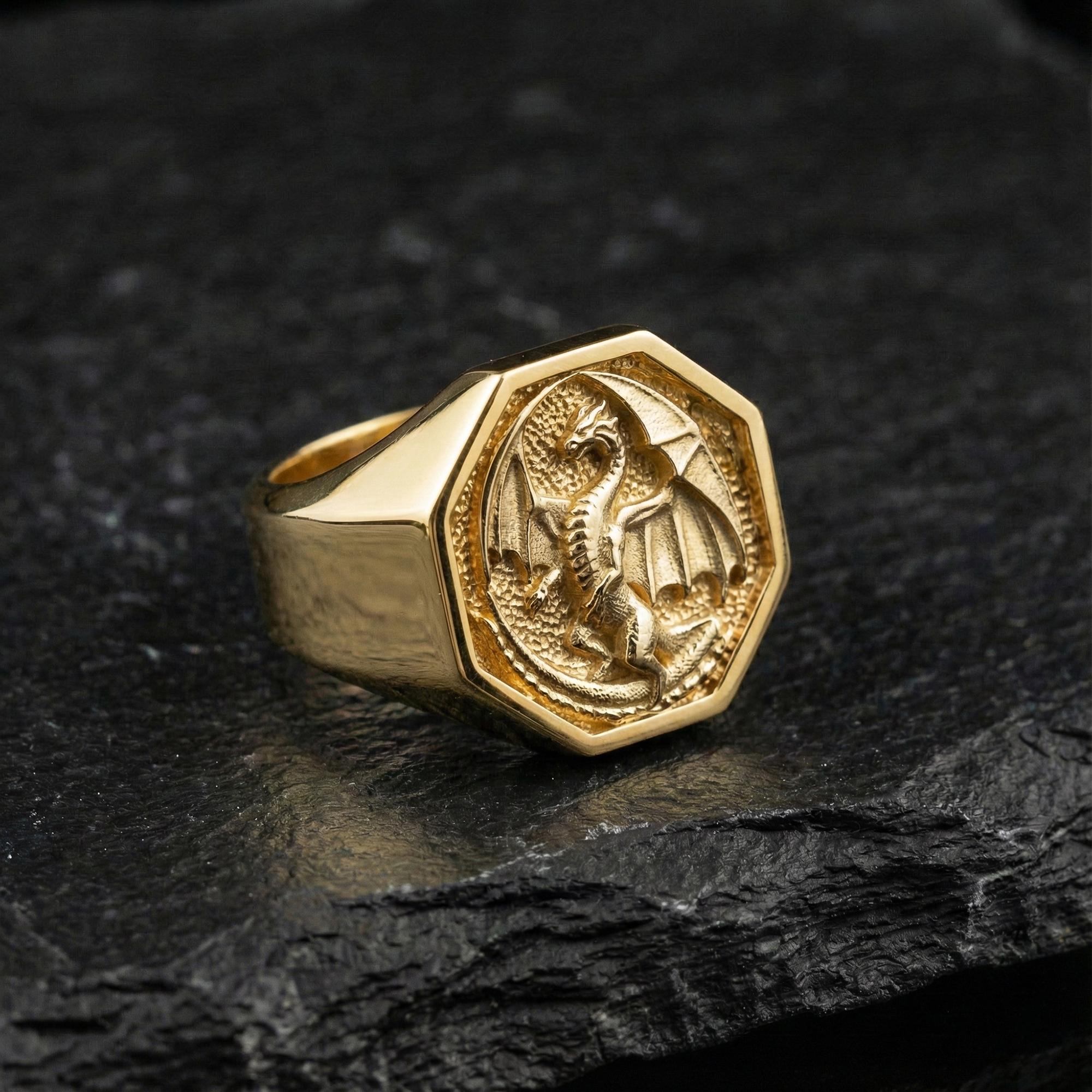 Dragon Signet Ring