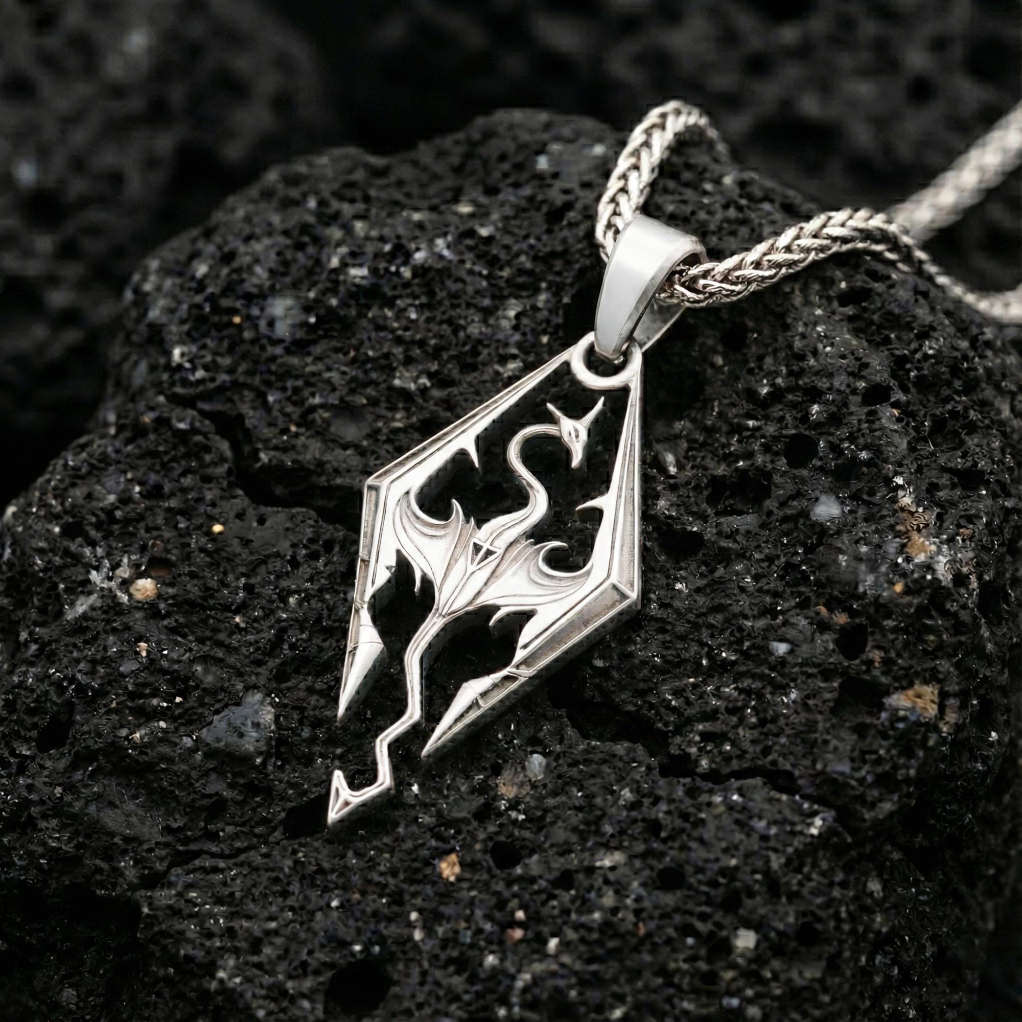 Skyrim Dragon Pendant