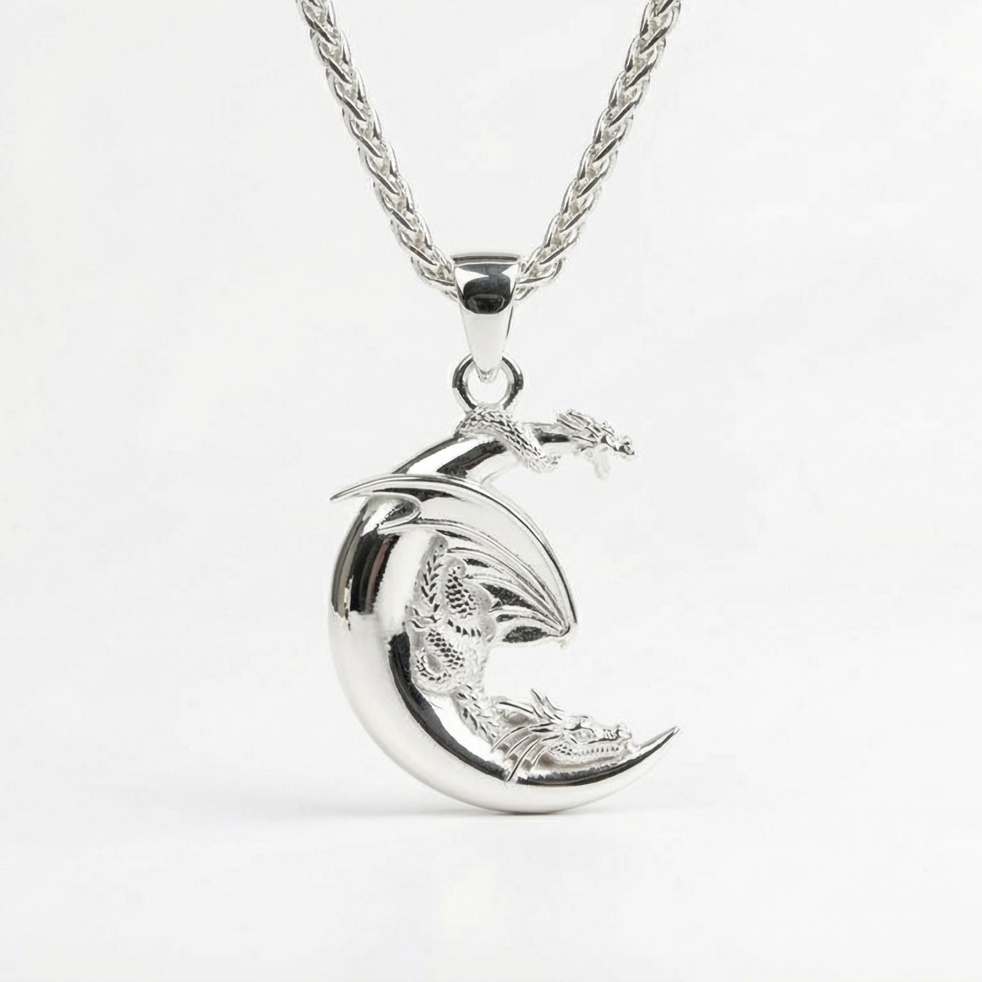 Sleeping Dragon Pendant