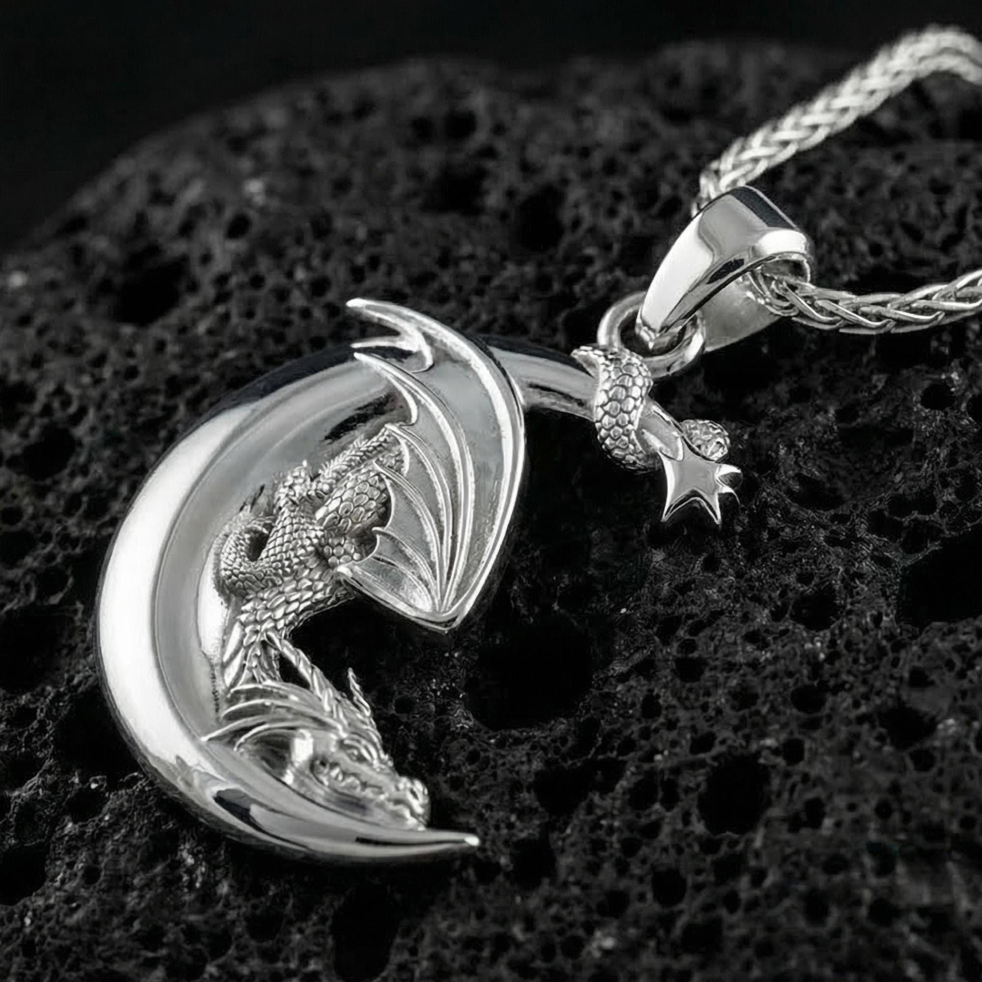 Sleeping Dragon Pendant