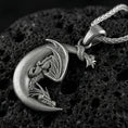 Load image into Gallery viewer, Sleeping Dragon Pendant

