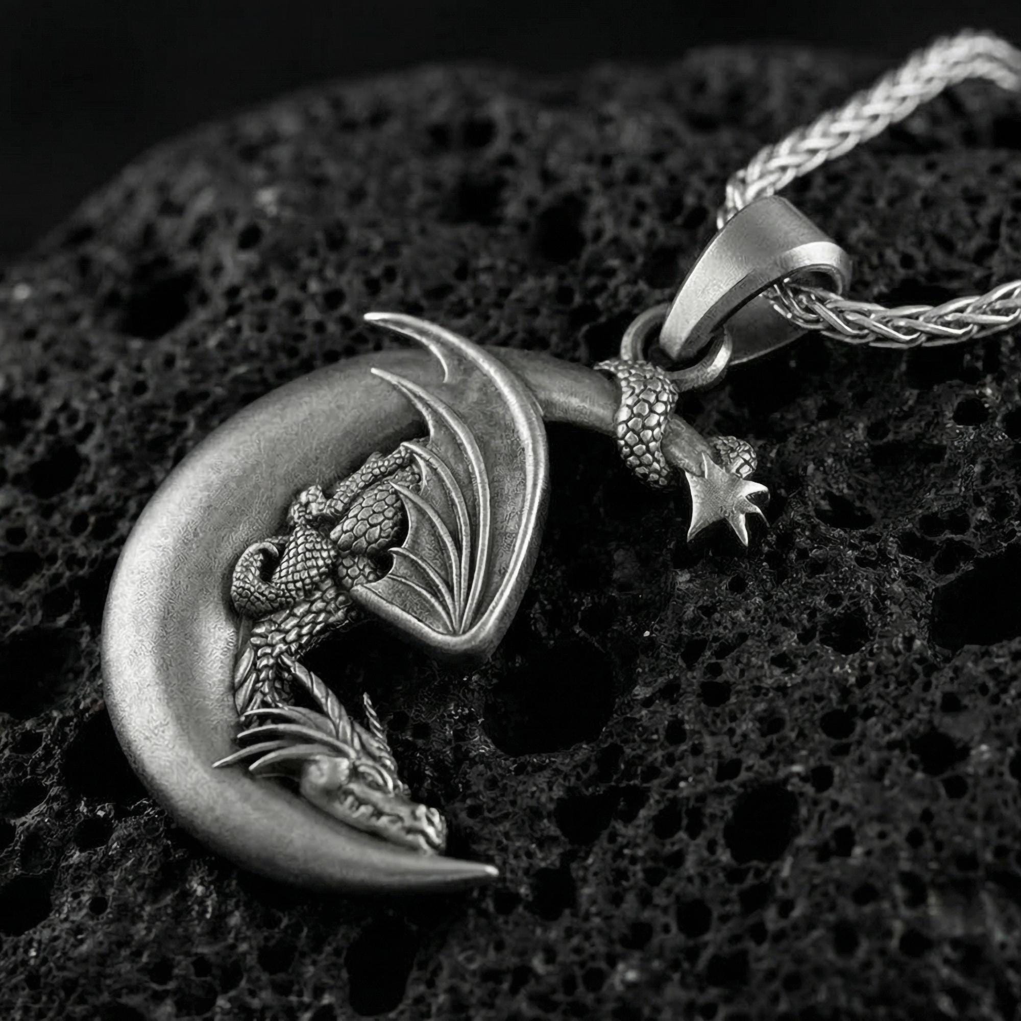 Sleeping Dragon Pendant