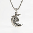Load image into Gallery viewer, Sleeping Dragon Pendant
