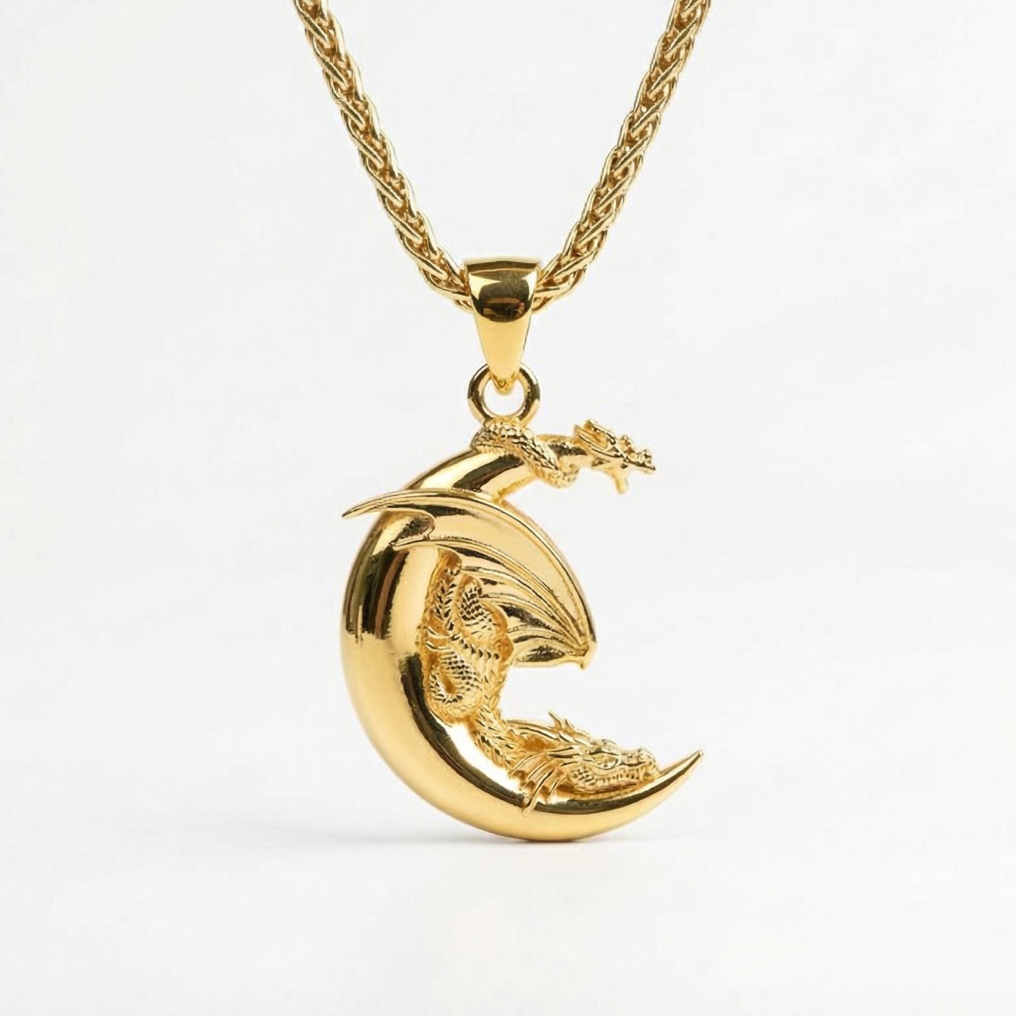 Sleeping Dragon Pendant