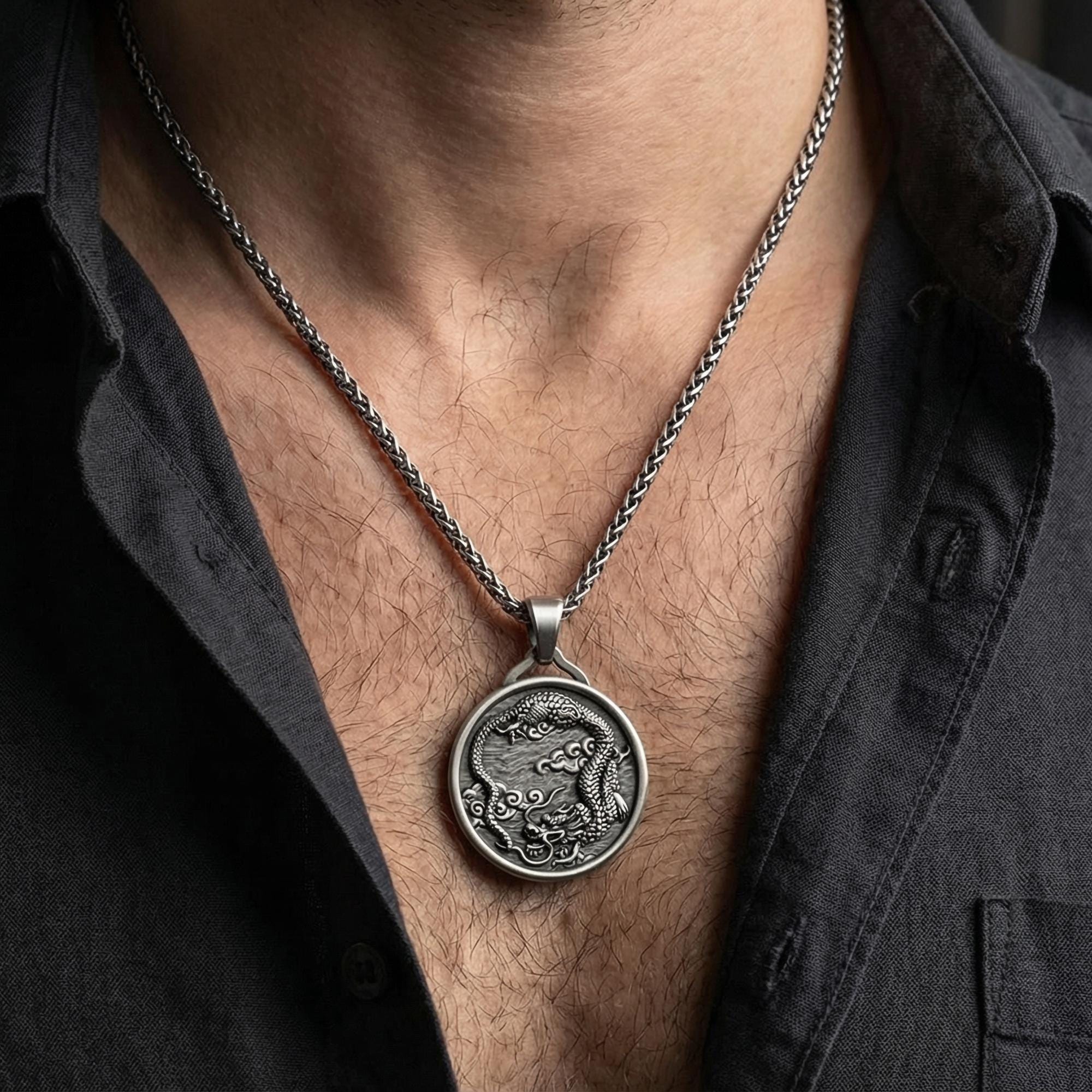 Serpent Dragon Pendant